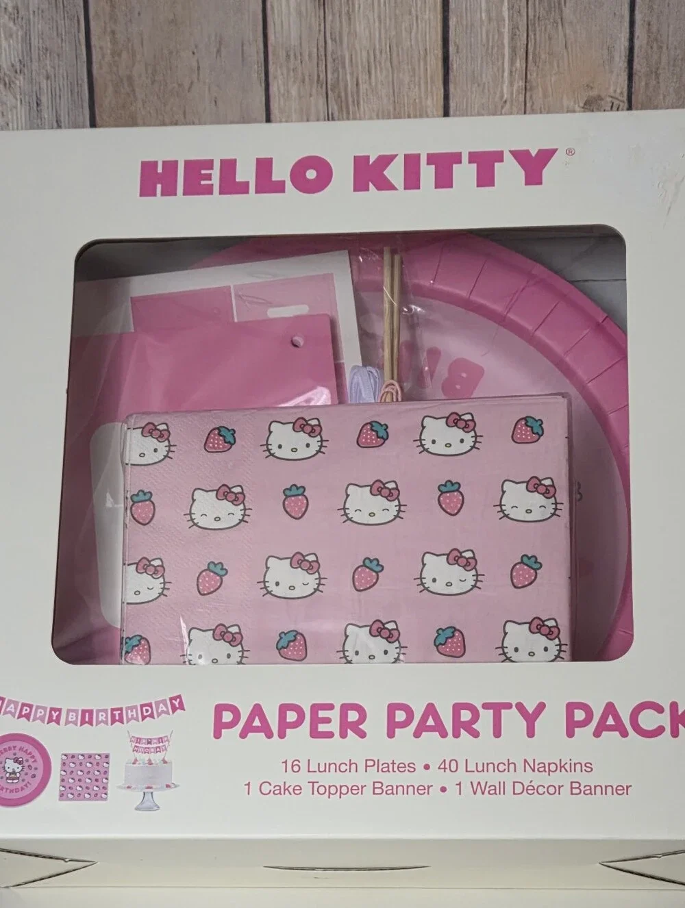 Hello Kitty Paper Party Pack NIB